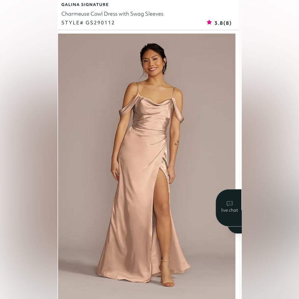 Elegant Off-Shoulder Satin Dress